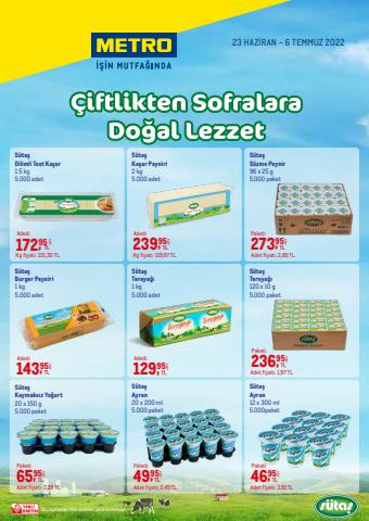 Metro kataloğu, Ankara | Süt Ürünleri | 23.06.2022 - 06.07.2022