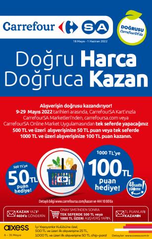 Süpermarketler fırsatları, Antalya | Carrefour Katalog 19 Mayıs 2022 de CarrefourSA | 18.05.2022 - 01.06.2022