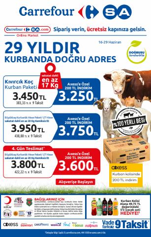 Süpermarketler fırsatları, Bursa | Carrefour Katalog 18 Haziran 2022 de CarrefourSA | 18.06.2022 - 29.06.2022