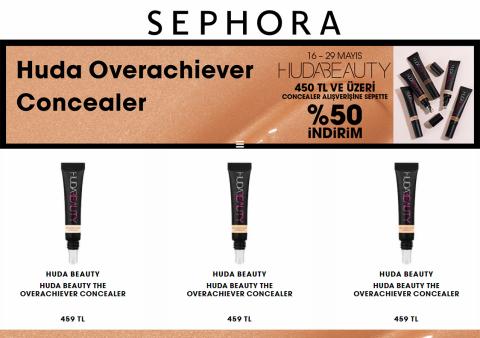 Sephora kataloğu | HUDA BEAUTY Ürünlerinde %50 İndirim! | 16.05.2022 - 29.05.2022