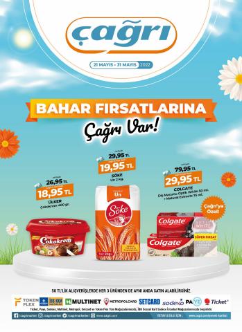 Süpermarketler fırsatları | Çağrı Market katalog de Çağrı Market | 21.05.2022 - 31.05.2022