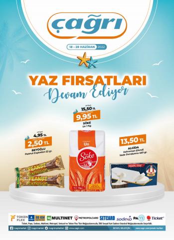 Süpermarketler fırsatları, İstanbul | Çağrı Market katalog de Çağrı Market | 18.06.2022 - 28.06.2022