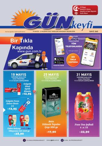 Gün Süpermarket kataloğu, Denizli (Denizli) | Güncel Katalog | 19.05.2022 - 06.06.2022