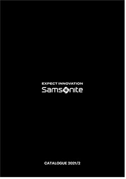 Samsonite broşürdeki Samsonite dan fırsatlar ( Uzun geçerlilik)