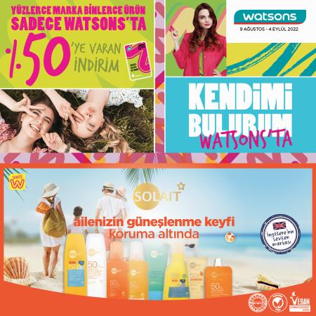 Kozmetik ve Bakım fırsatları, Kütahya | Ağustos Kataloğu de Watsons | 09.08.2022 - 04.09.2022