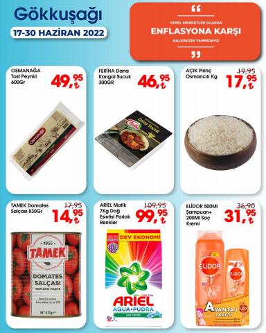Süpermarketler fırsatları, Bursa | Güncel Katalog de Gökkuşağı Market | 17.06.2022 - 30.06.2022