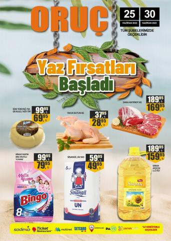 Oruç Market kataloğu, Eskişehir | Güncel Katalog | 27.06.2022 - 30.06.2022