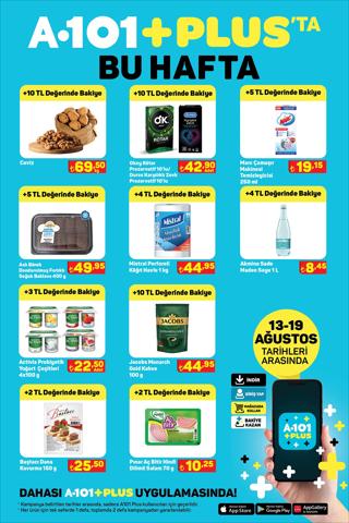 Süpermarketler fırsatları, Zonguldak | A101 Aktüel 13 - 19 Ağustos de A101 | 13.08.2022 - 19.08.2022