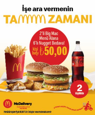 Kafe ve Restoranlar fırsatları, İzmir | McDonald's Kampanyalar de McDonald's | 03.05.2022 - 29.05.2022