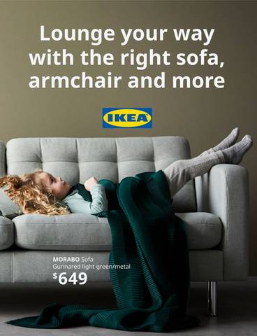 IKEA kataloğu | Lounge your way with the right sofa, armchair and more | 23.09.2021 - 31.12.2022