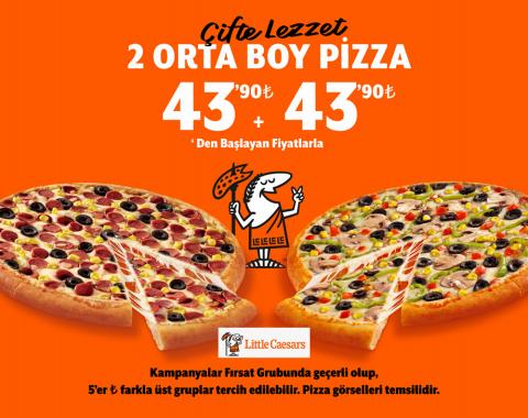 Kafe ve Restoranlar fırsatları, Nilüfer | Little Caesars Pizza Kampanyalar de Little Caesars Pizza | 16.05.2022 - 31.05.2022