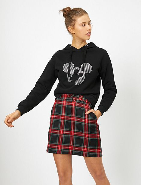83,99 TL fiyatına Mickey Mouse Lisanslı Baskılı Sweatshirt