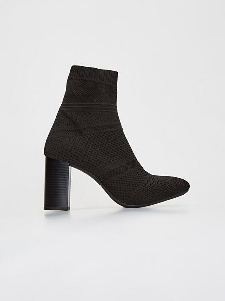 79,99 TL fiyatına Kadın Topuklu Çorap Bot