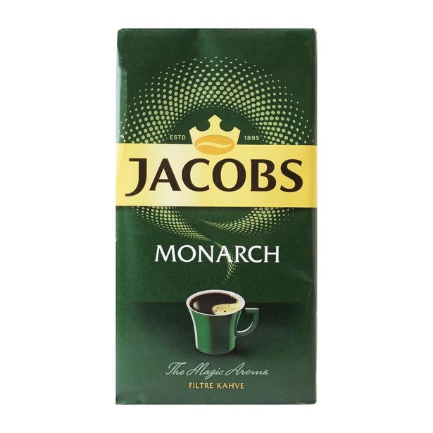 27,95 TL fiyatına Jacobs Monarch Filtre Kahve 250 gr