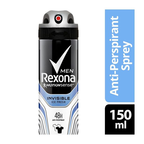 28,9 TL fiyatına Rexona Deodorant Invisible Men 150 ml