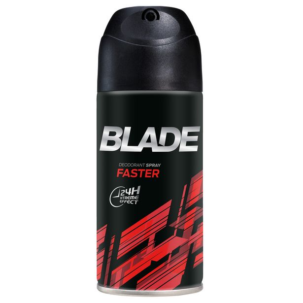 27 TL fiyatına Blade Erkek Deodorant Faster 150 ml