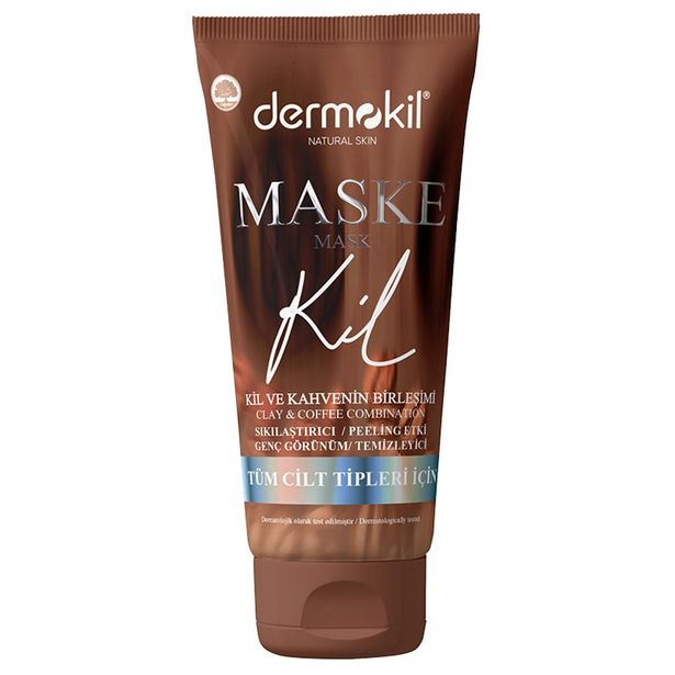 18 TL fiyatına Dermokil Natural Skin Kil & Kahve Sıkılaştırıcı Maske 75 ml