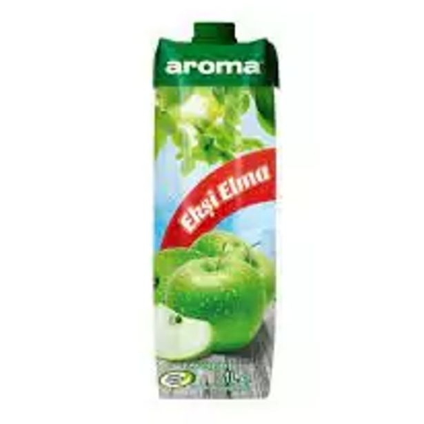 7,95 TL fiyatına Aroma Meyve Suyu 1 Lt Ekşi Elma