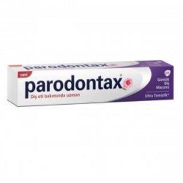 44,9 TL fiyatına Parodontax Ultra Temizlik Diş Macunu 75 ML