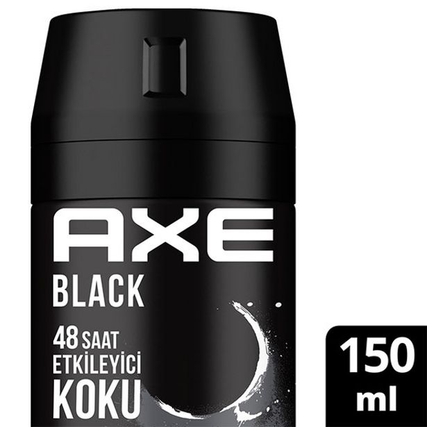 32,5 TL fiyatına Axe Black Deodorant 150 ml
