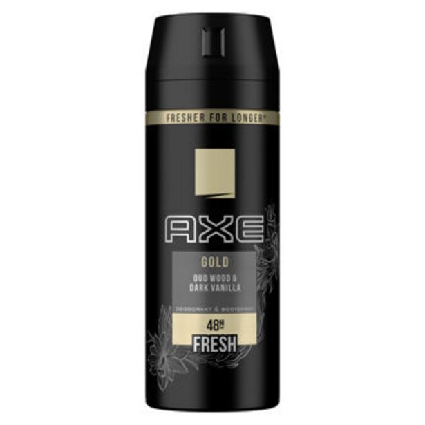 30,9 TL fiyatına Axe Gold Temptation Sprey Deodorant