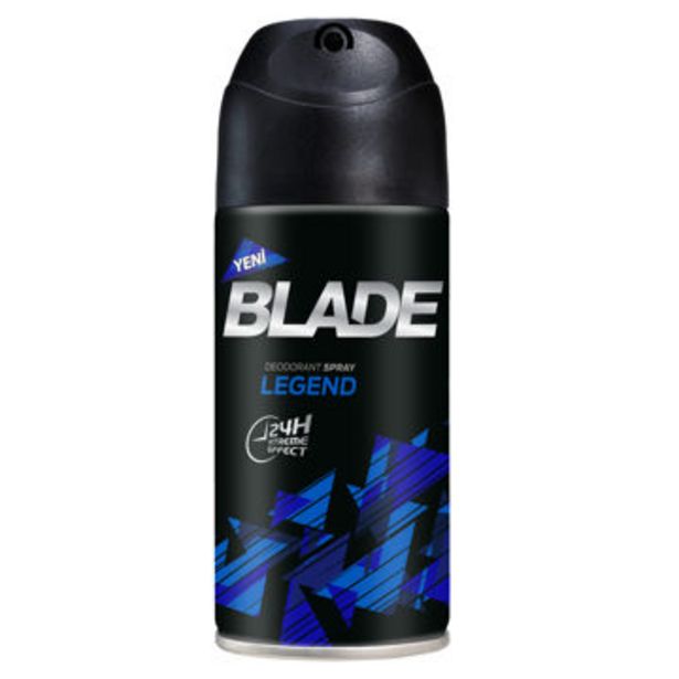 22,9 TL fiyatına Blade Legend Deodorant 150 Ml