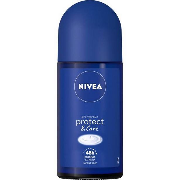 27,9 TL fiyatına Nivea Protect&Care Roll-On Deodorant Kadın 50 Ml