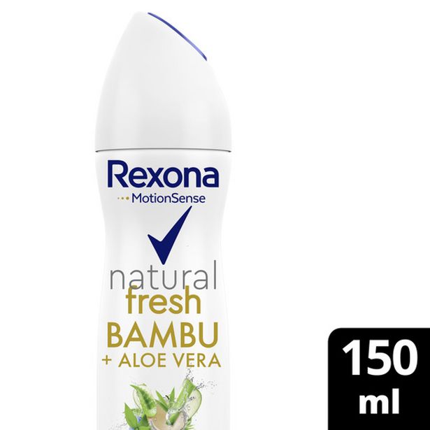 31,9 TL fiyatına Rexona Deodorant Kadın Bambu & Aloe Vera 150 ml