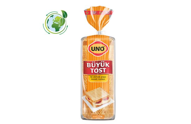 12,95 TL fiyatına Uno Büyük Tost Ekmeği 550 G