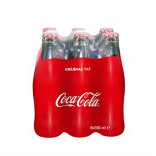 Altunbilekler içinde 38,95 TL fiyatına Coca Cola 6*200 Ml Cam fırsatı