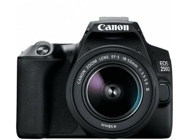 10199 TL fiyatına CANON EOS 250D + 18-55 mm Lens Dijital SLR Fotoğraf Makinesi