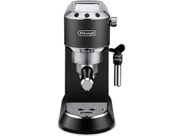4099 TL fiyatına DELONGHI EC685.BK Dedica Manuel/Barista Tipi Kahve Makinesi Siyah