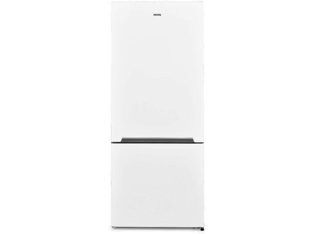 Media Markt içinde 8099 TL fiyatına VESTEL NFK48001 No Frost Alttan Donduruculu Buzdolabı Beyaz fırsatı