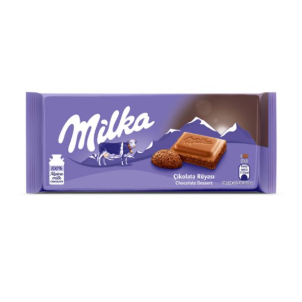 14,99 TL fiyatına Milka Çikolata Çikolata Rüyası 100 Gr