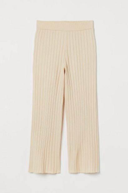 H&M içinde 164 TL fiyatına Lastik Örgülü Pantolon fırsatı